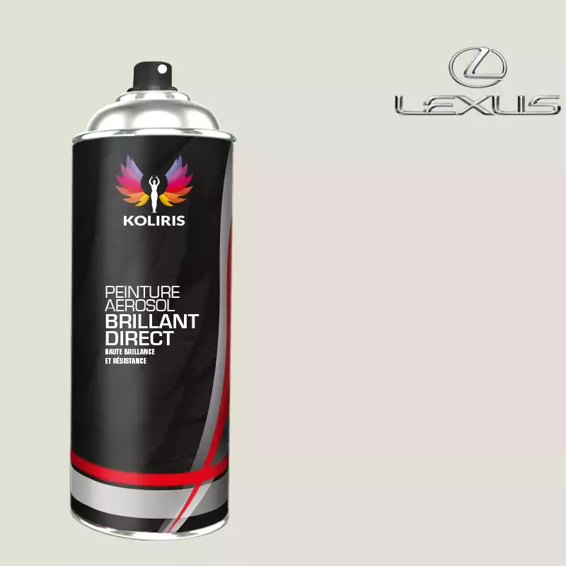 Bombe de peinture voiture 1K brillant Lexus 400ml