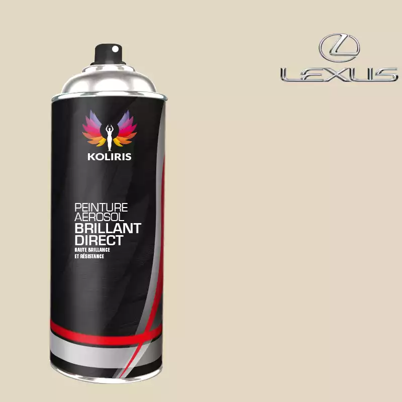 Bombe de peinture voiture 1K brillant Lexus 400ml