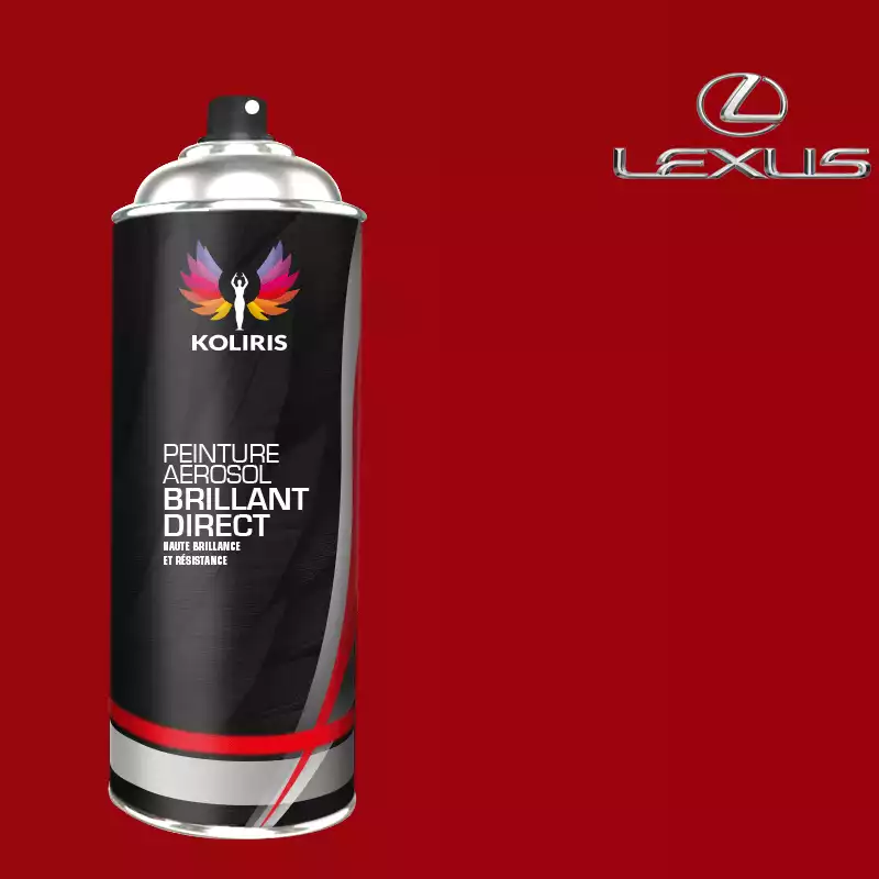 Bombe de peinture voiture 1K brillant Lexus 400ml