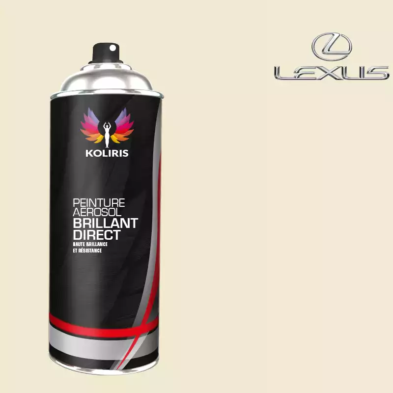 Bombe de peinture voiture 1K brillant Lexus 400ml