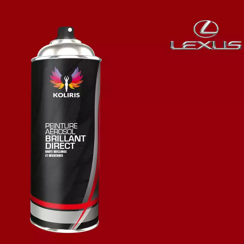 Bombe de peinture voiture 1K brillant Lexus 400ml