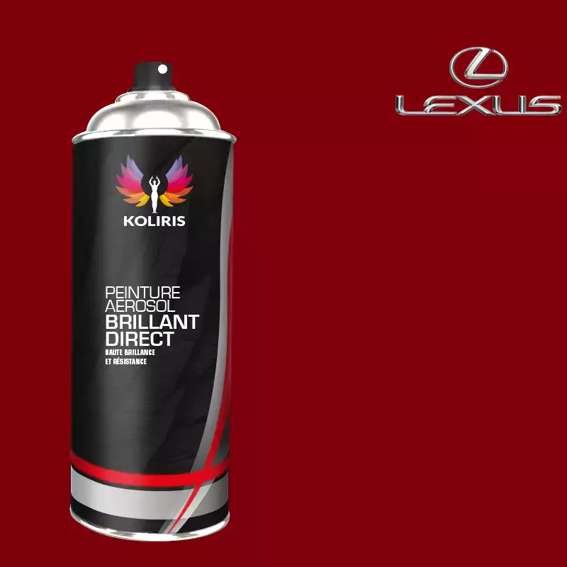 Bombe de peinture voiture 1K brillant Lexus 400ml