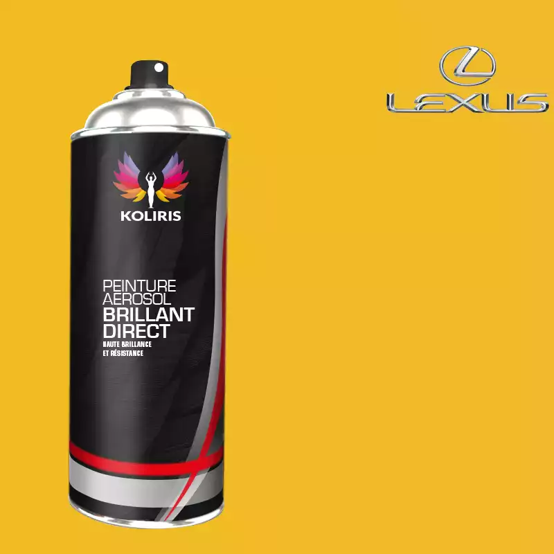 Bombe de peinture voiture 1K brillant Lexus 400ml