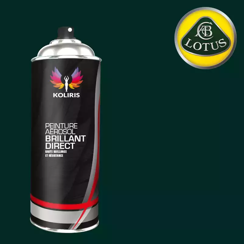 Bombe de peinture voiture 1K brillant Lotus 400ml