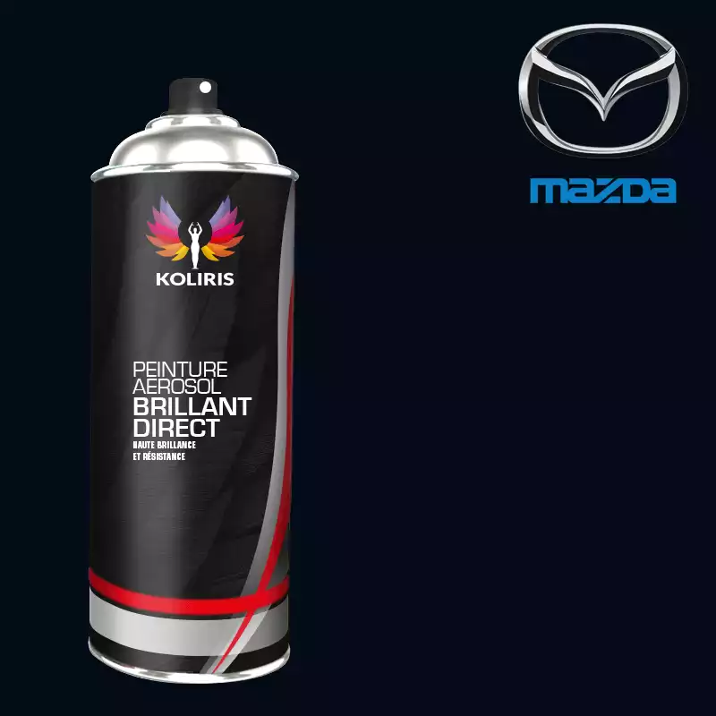 Bombe de peinture voiture 1K brillant Mazda 400ml