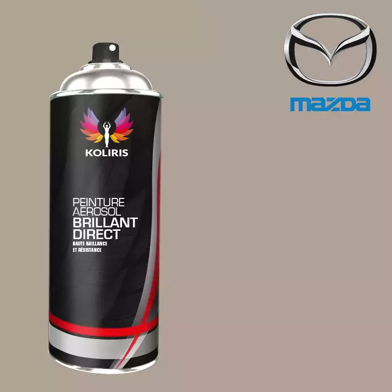 Bombe de peinture voiture 1K brillant Mazda 400ml