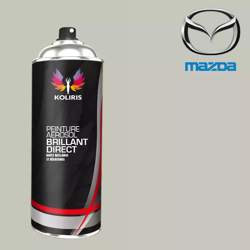 Bombe de peinture voiture 1K brillant Mazda 400ml