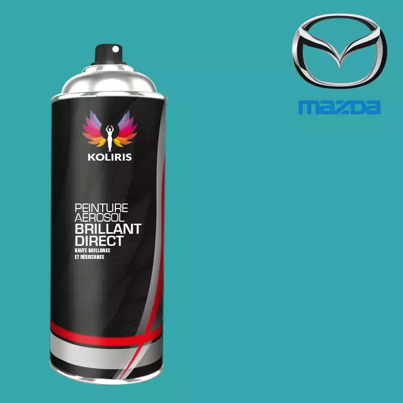 Bombe de peinture voiture 1K brillant Mazda 400ml