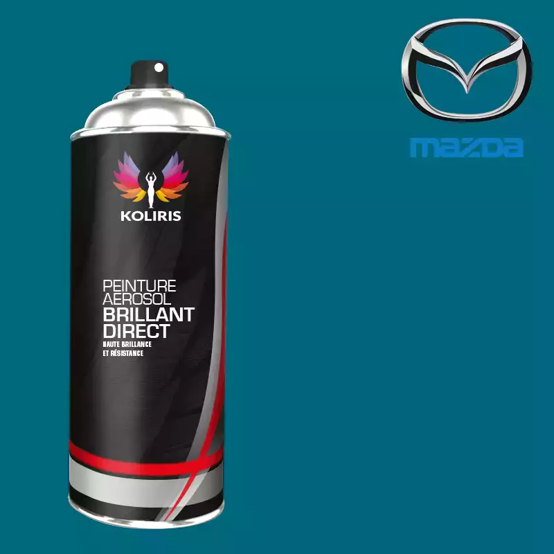 Bombe de peinture voiture 1K brillant Mazda 400ml