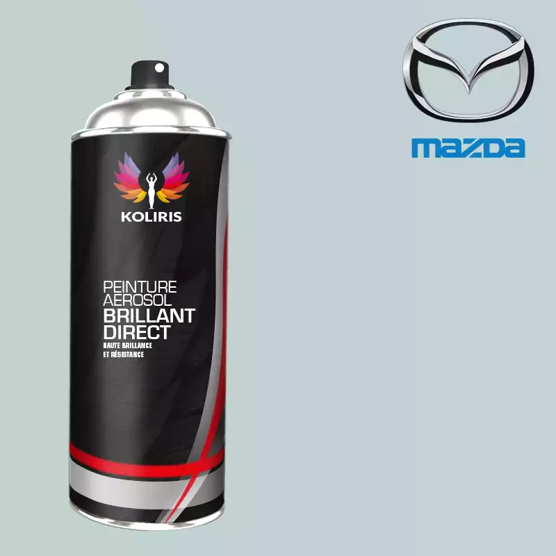 Bombe de peinture voiture 1K brillant Mazda 400ml