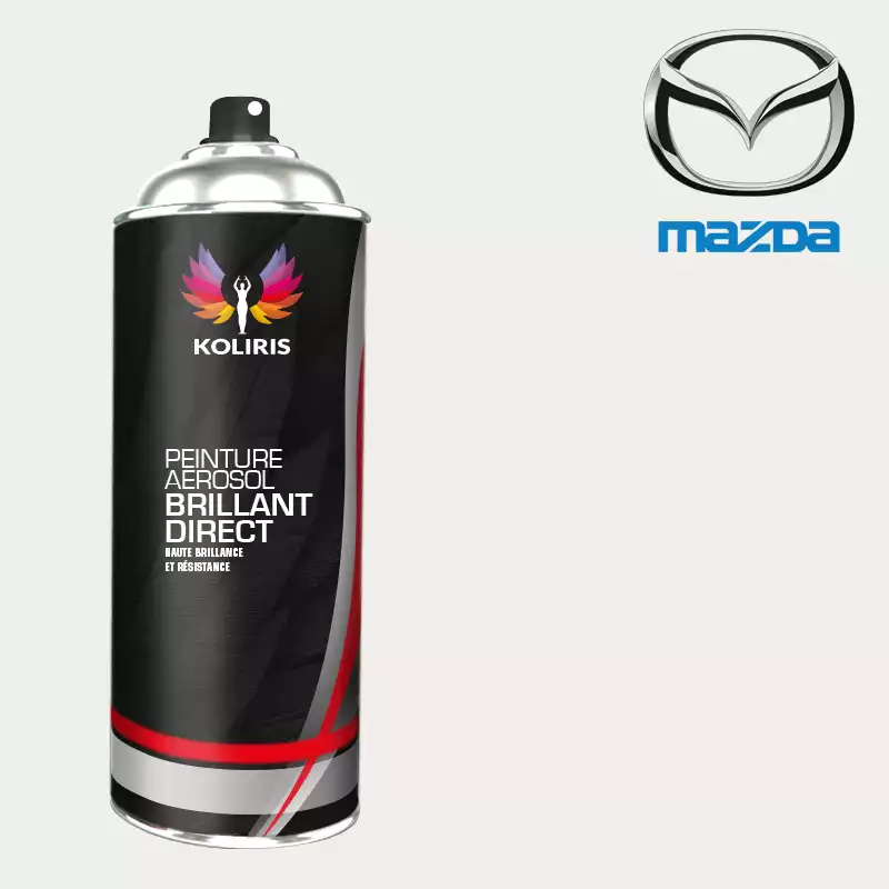 Bombe de peinture voiture 1K brillant Mazda 400ml