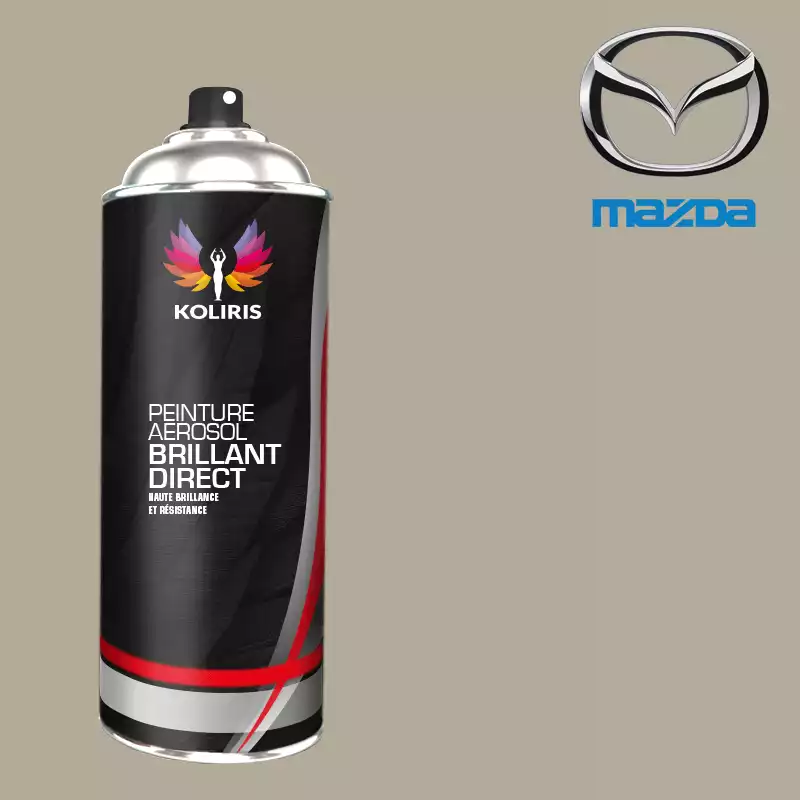 Bombe de peinture voiture 1K brillant Mazda 400ml