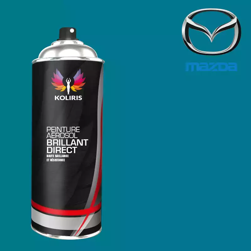 Bombe de peinture voiture 1K brillant Mazda 400ml