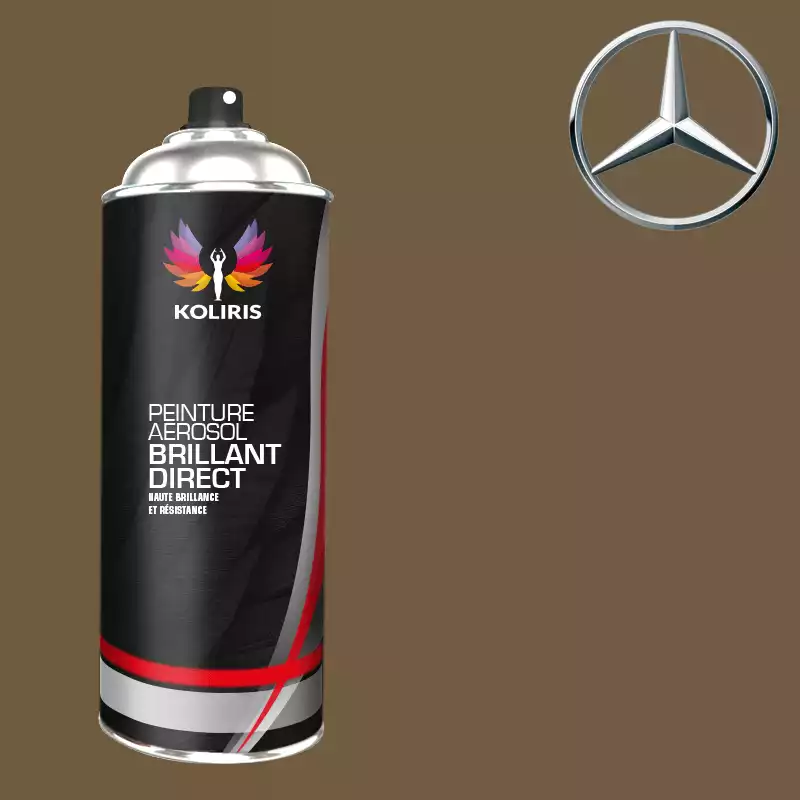 Bombe de peinture voiture 1K brillant Mercedes Benz 400ml