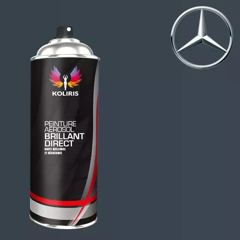 Bombe de peinture voiture 1K brillant Mercedes Benz 400ml