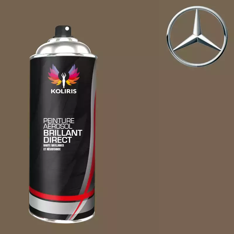 Bombe de peinture voiture 1K brillant Mercedes Benz 400ml