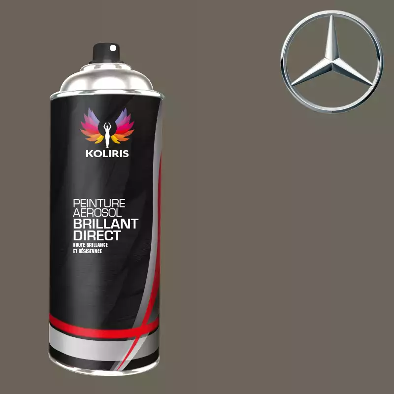 Bombe de peinture voiture 1K brillant Mercedes Benz 400ml