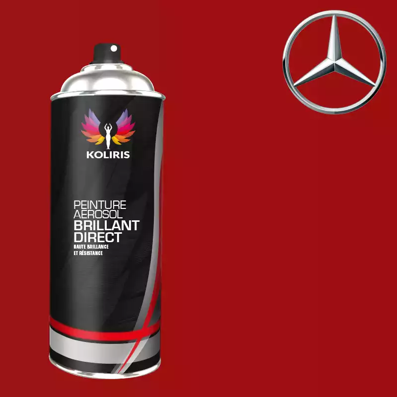 Bombe de peinture voiture 1K brillant Mercedes Benz 400ml