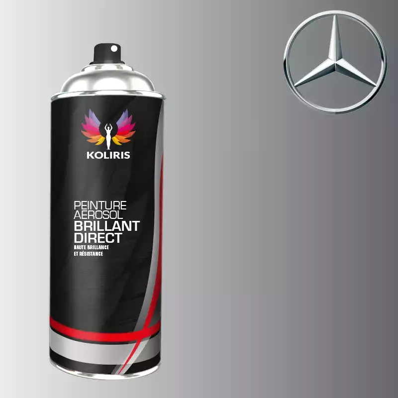 Bombe de peinture voiture 1K brillant Mercedes Benz 400ml