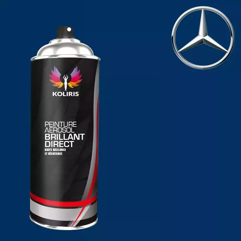 Bombe de peinture voiture 1K brillant Mercedes Benz 400ml