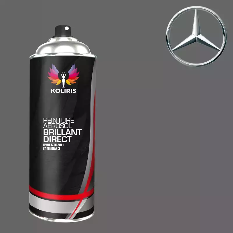 Bombe de peinture voiture 1K brillant Mercedes Benz 400ml