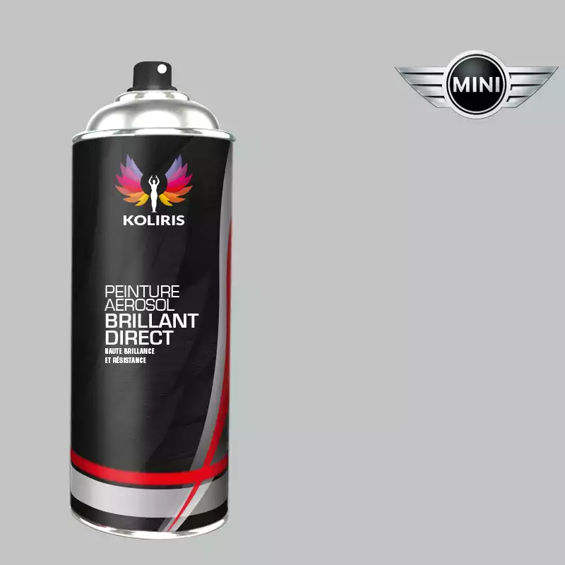 Bombe de peinture voiture 1K brillant Mini 400ml