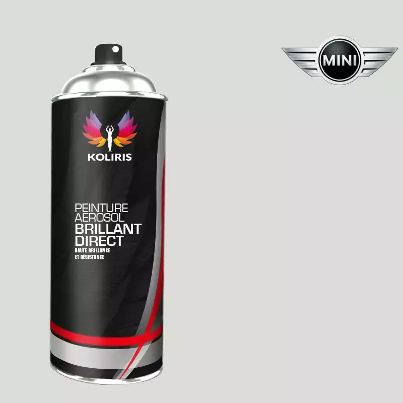 Bombe de peinture voiture 1K brillant Mini 400ml