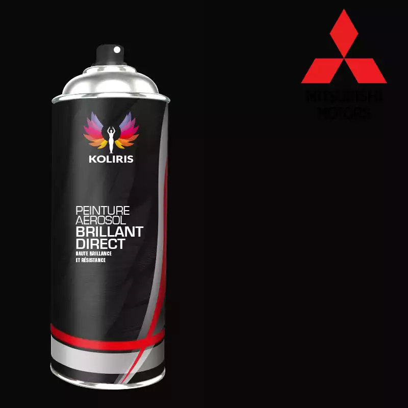 Bombe de peinture voiture 1K brillant Mitsubishi 400ml