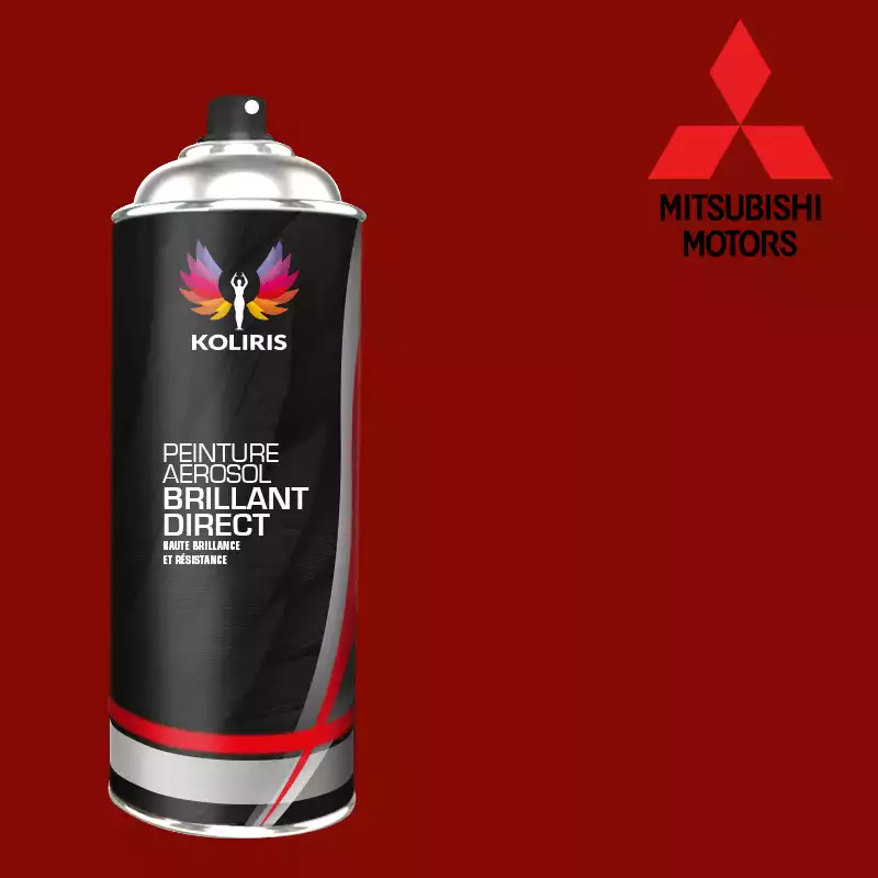 Bombe de peinture voiture 1K brillant Mitsubishi 400ml