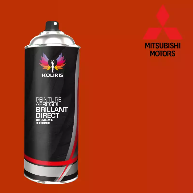 Bombe de peinture voiture 1K brillant Mitsubishi 400ml