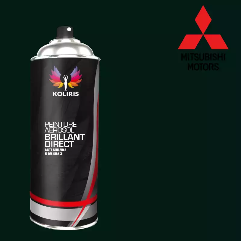 Bombe de peinture voiture 1K brillant Mitsubishi 400ml