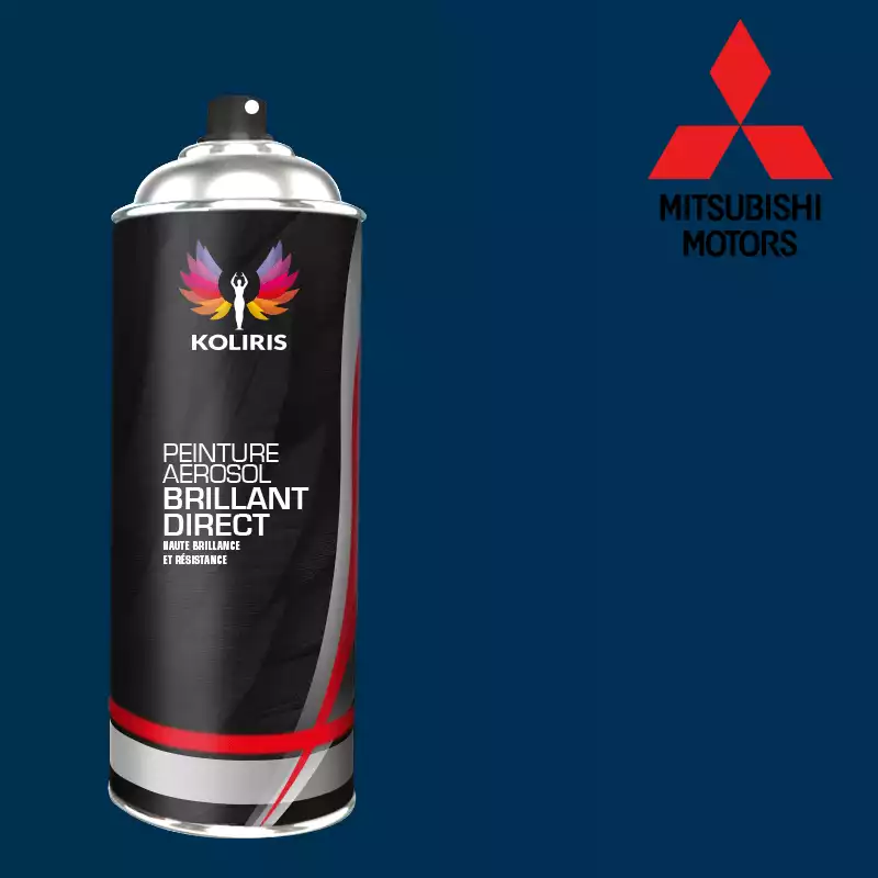 Bombe de peinture voiture 1K brillant Mitsubishi 400ml