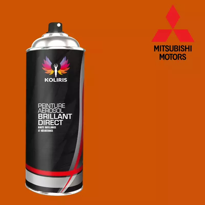 Bombe de peinture voiture 1K brillant Mitsubishi 400ml