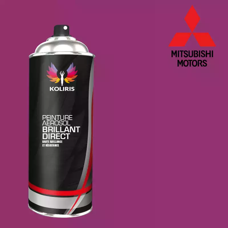 Bombe de peinture voiture 1K brillant Mitsubishi 400ml