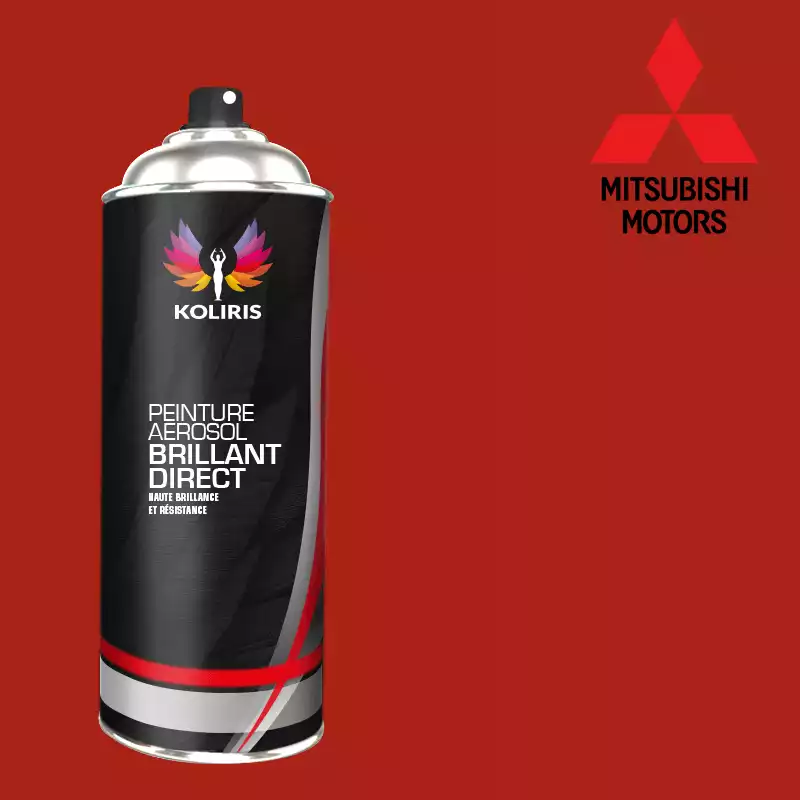 Bombe de peinture voiture 1K brillant Mitsubishi 400ml