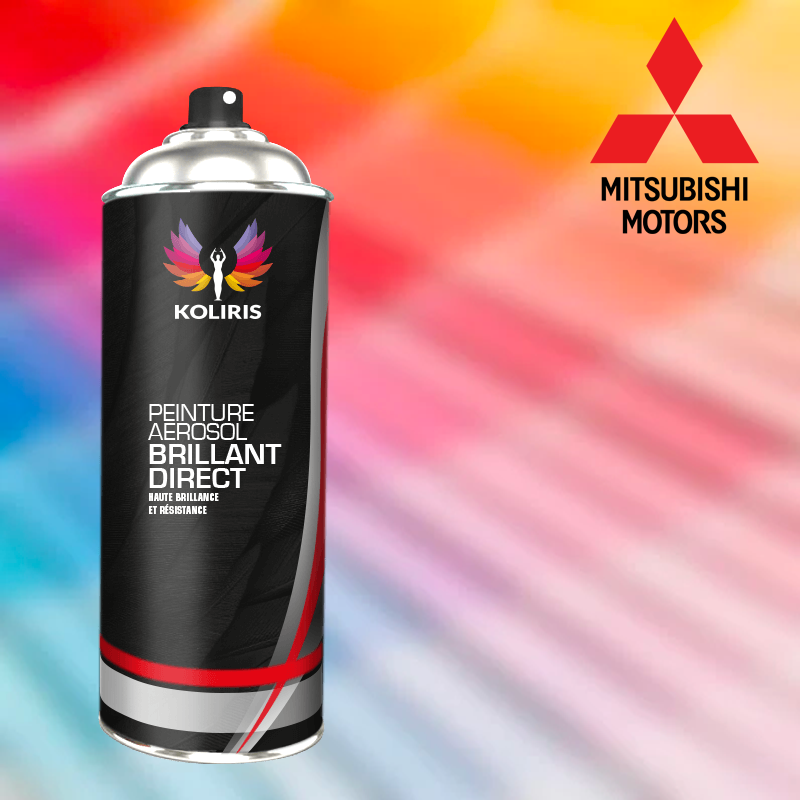Bombe de peinture voiture 1K brillant Mitsubishi 400ml