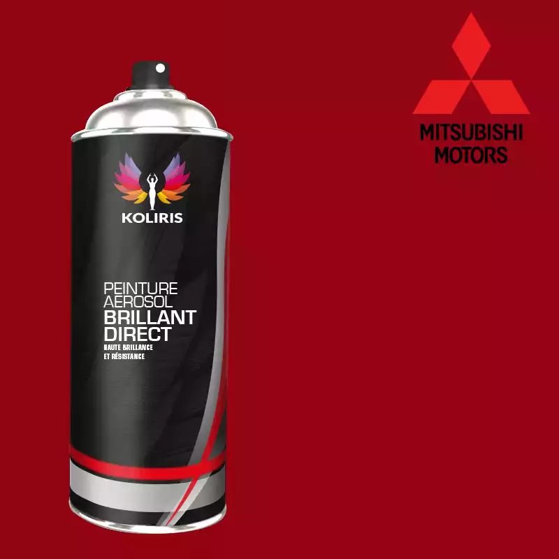 Bombe de peinture voiture 1K brillant Mitsubishi 400ml