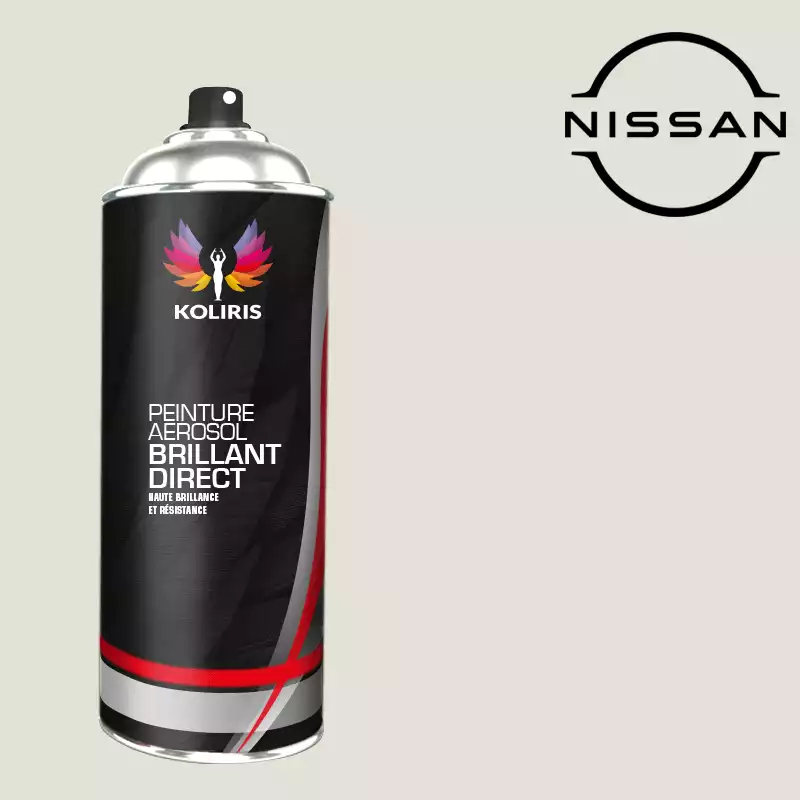 Bombe de peinture voiture 1K brillant Nissan 400ml