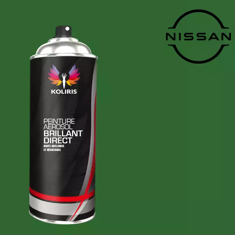 Bombe de peinture voiture 1K brillant Nissan 400ml