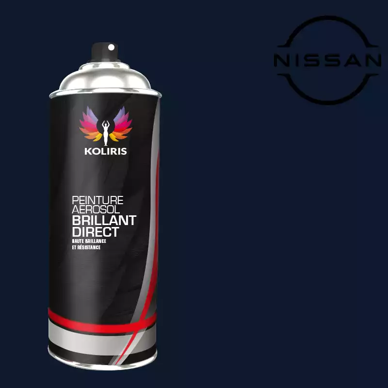 Bombe de peinture voiture 1K brillant Nissan 400ml