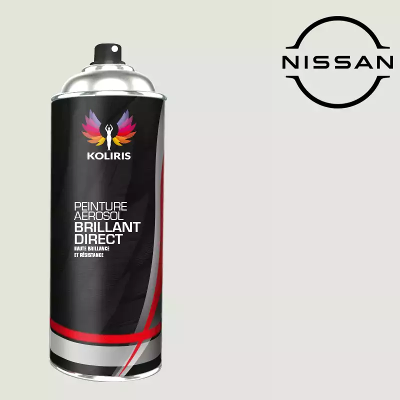 Bombe de peinture voiture 1K brillant Nissan 400ml