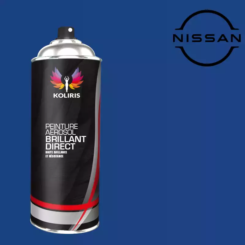 Bombe de peinture voiture 1K brillant Nissan 400ml