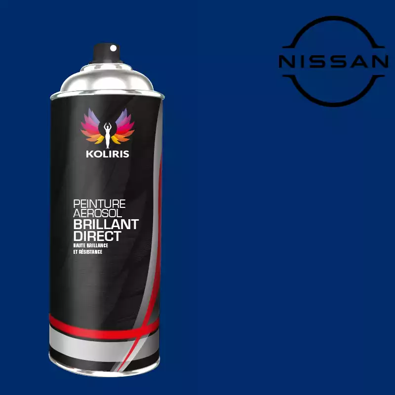 Bombe de peinture voiture 1K brillant Nissan 400ml