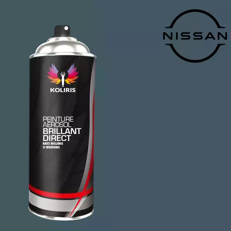 Bombe de peinture voiture 1K brillant Nissan 400ml