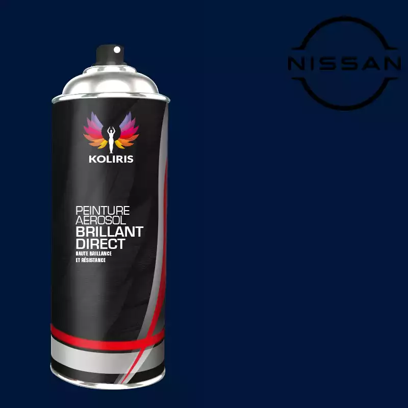 Bombe de peinture voiture 1K brillant Nissan 400ml