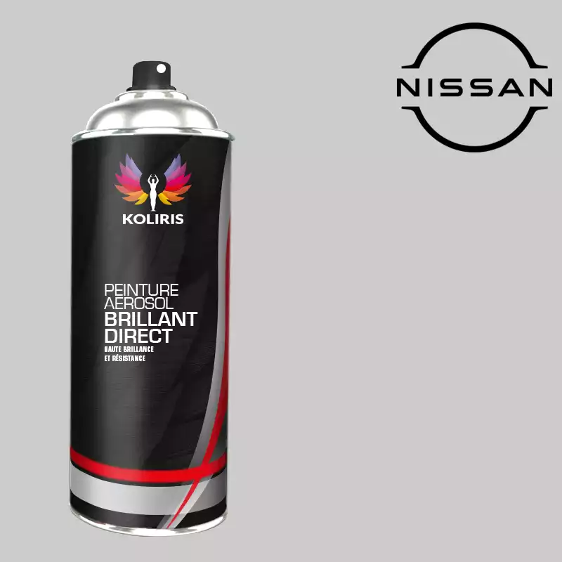 Bombe de peinture voiture 1K brillant Nissan 400ml