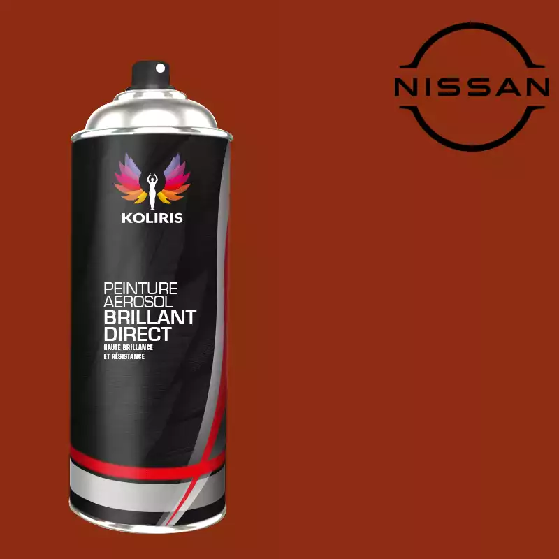 Bombe de peinture voiture 1K brillant Nissan 400ml