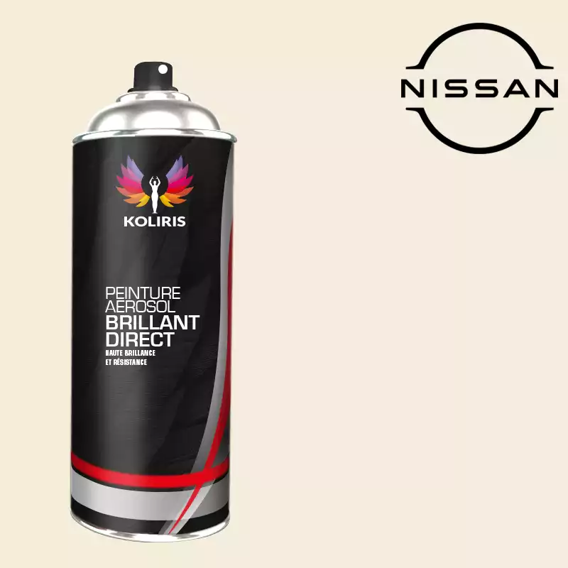 Bombe de peinture voiture 1K brillant Nissan 400ml