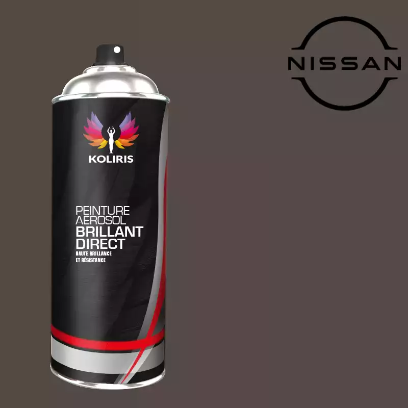 Bombe de peinture voiture 1K brillant Nissan 400ml