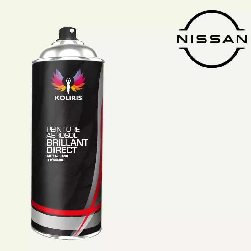 Bombe de peinture voiture 1K brillant Nissan 400ml